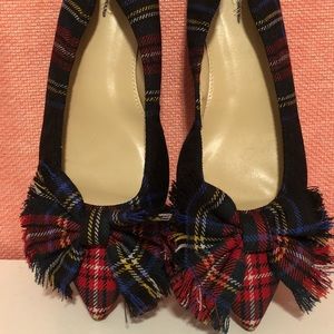 J. Crew Plaid Flats
